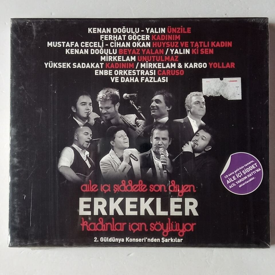 AİLE İÇİ ŞİDDETE SON DİYEN ERKEKLER KADINLAR İÇİN SÖYLÜYOR (2010) - CD AMBALAJINDA SIFIR