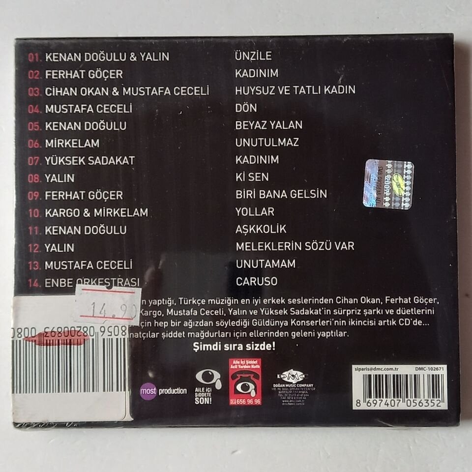 AİLE İÇİ ŞİDDETE SON DİYEN ERKEKLER KADINLAR İÇİN SÖYLÜYOR (2010) - CD AMBALAJINDA SIFIR