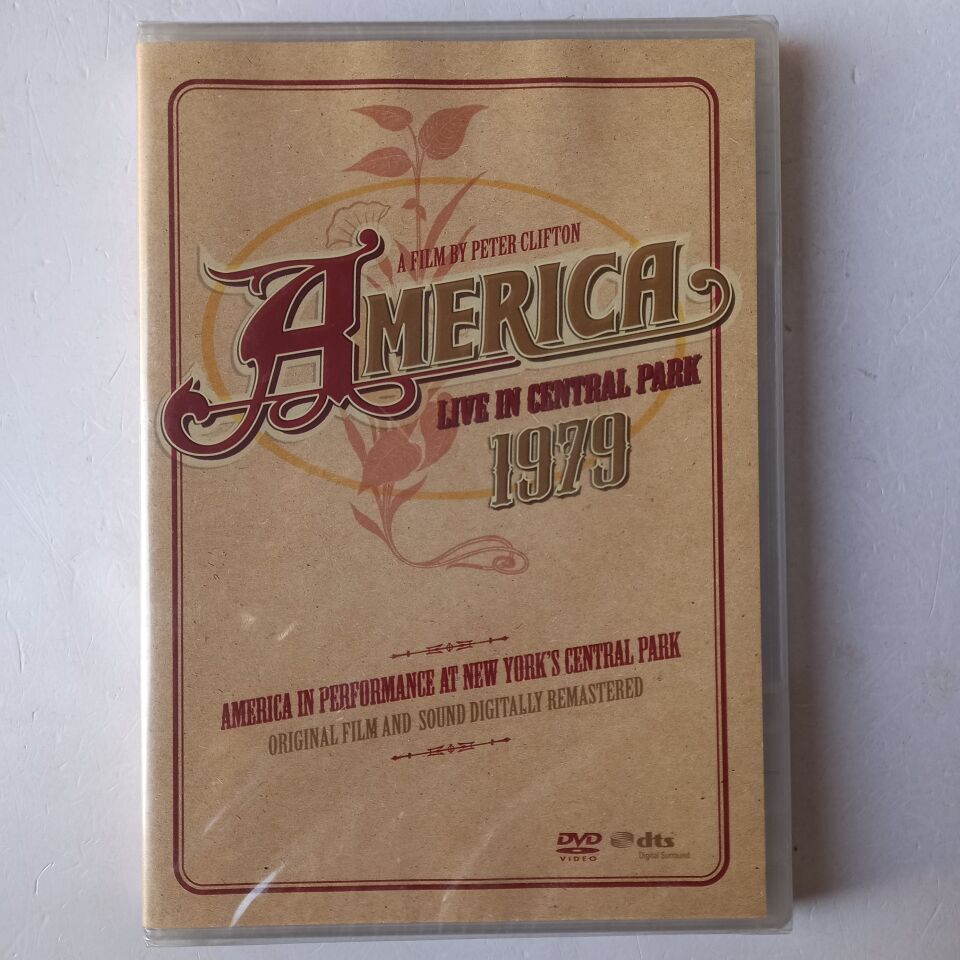 AMERICA – LIVE IN CENTRAL PARK 1979 (2008) - DVD AMBALAJINDA SIFIR