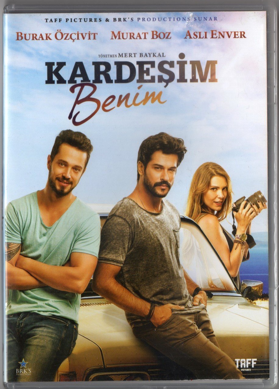 KARDEŞİM BENİM - BURAK ÖZÇİVİT - MURAT BOZ - ASLI ENVER - MERT BAYKAL - DVD 2.EL