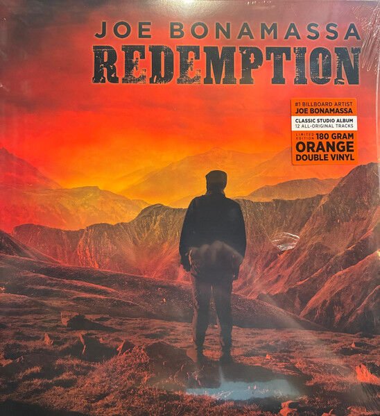 JOE BONAMASSA – REDEMPTION (2018) - 2LP 2025 LIMITED EDITION 180GR ORANGE VINYL SIFIR PLAK