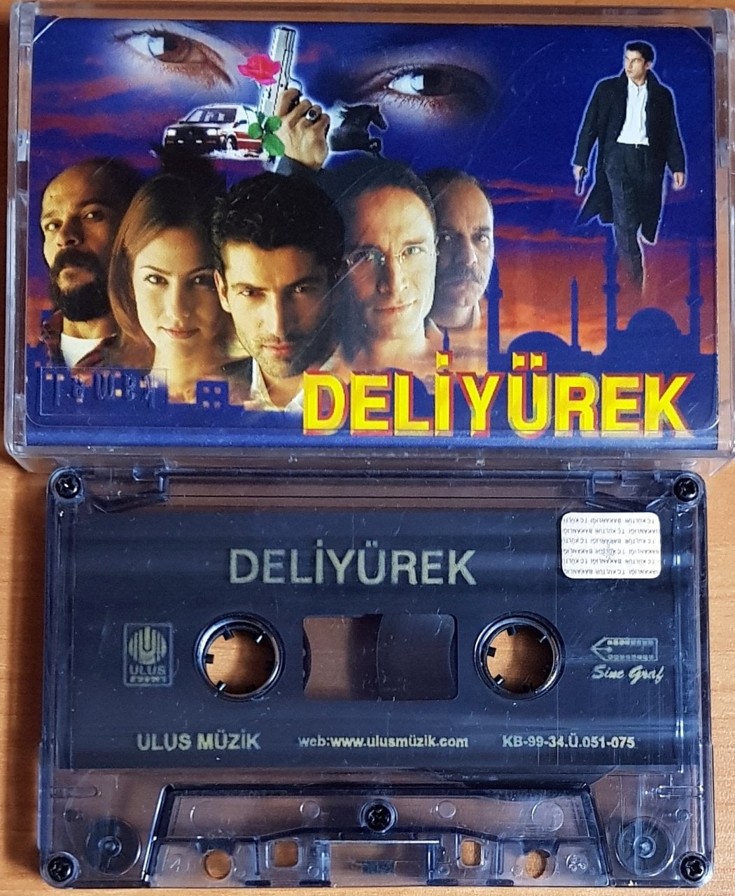 DELİ YÜREK DİZİ MÜZİKLERİ (1999) ULUS MÜZİK KASET 2.EL