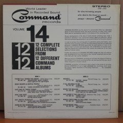 12 COMPLETE SELECTIONS FROM 12 DIFFERENT COMMAND ALBUMS (1965) - LP 2.EL PLAK