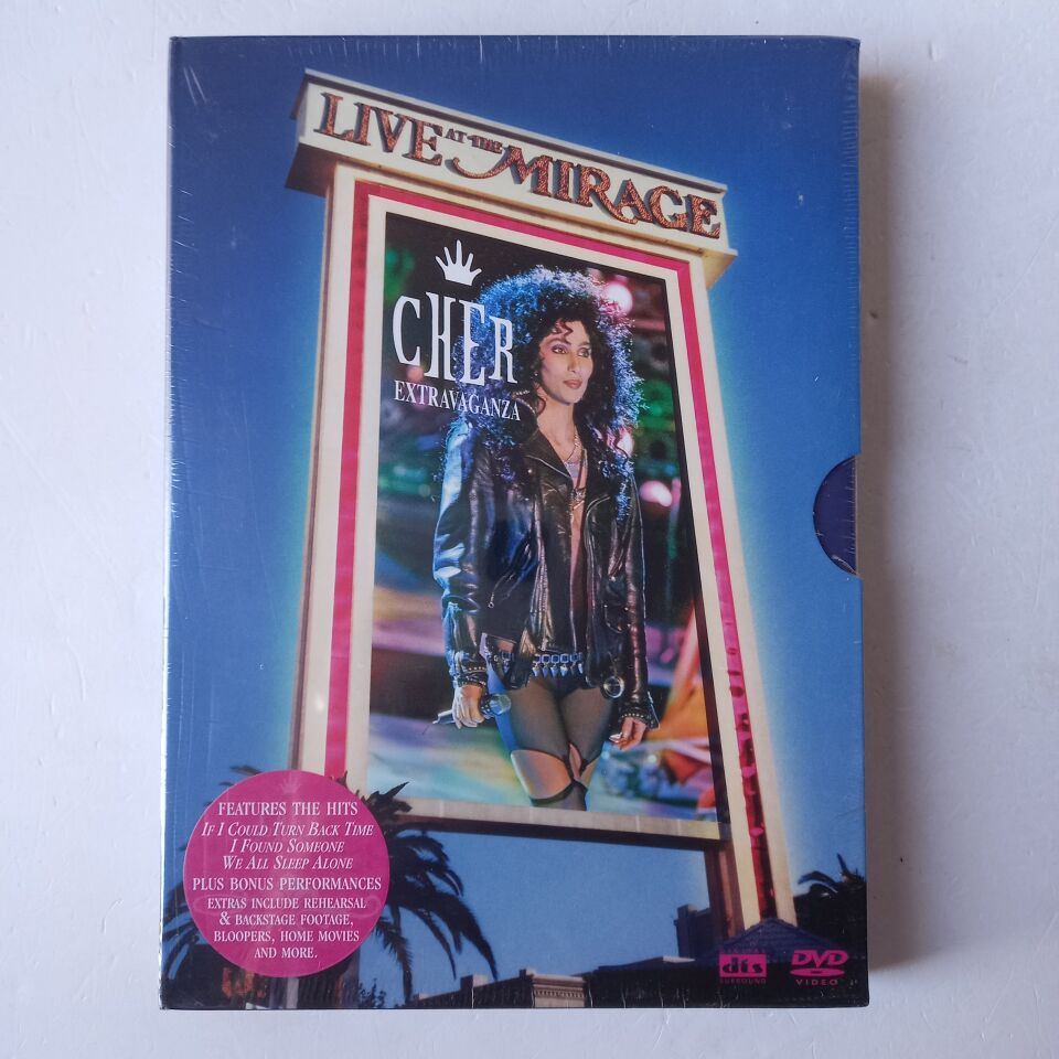 CHER – EXTRAVAGANZA LIVE AT THE MIRAGE (2005) - DVD AMBALAJINDA SIFIR