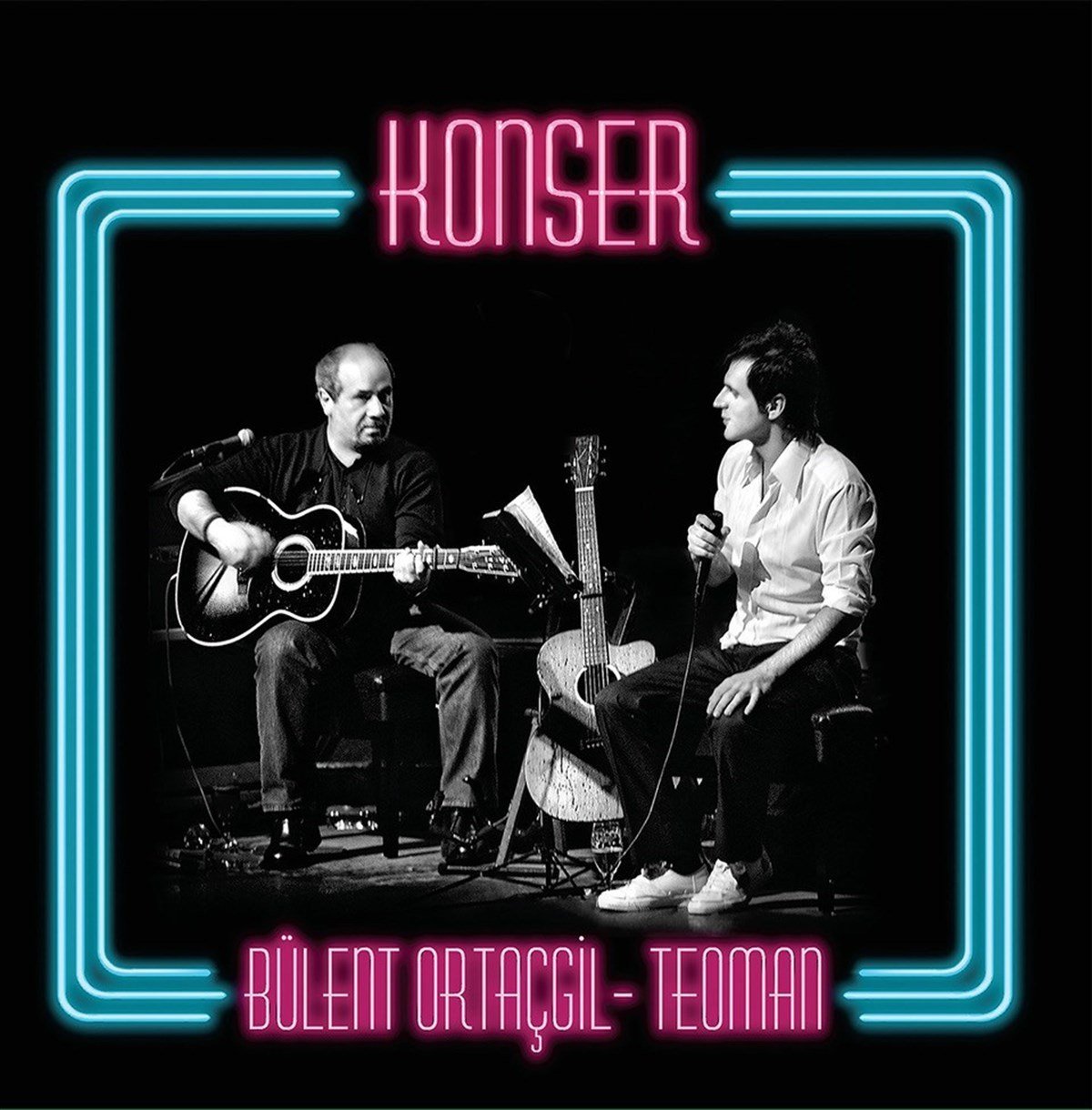 BÜLENT ORTAÇGİL & TEOMAN - KONSER (2007) - 2LP 2019 BASIM SIFIR PLAK