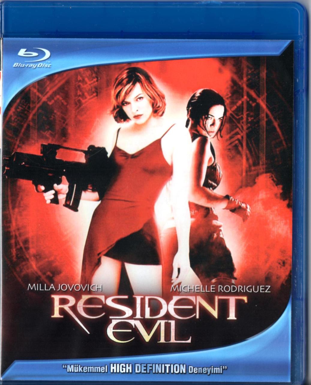 RESIDENT EVIL - MILLA JOVOVICH - MICHELLE RODRIGUEZ - BLU-RAY 2.EL