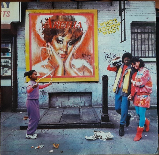 ARETHA FRANKLIN - WHO'S ZOOMIN' WHO? (1985) - PLAK 2.EL