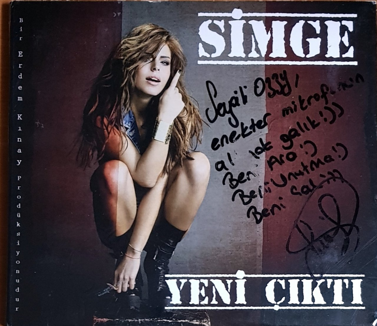 SİMGE - YENİ ÇIKTI (2011) KAYA MÜZİK İMZALI CD 2.EL