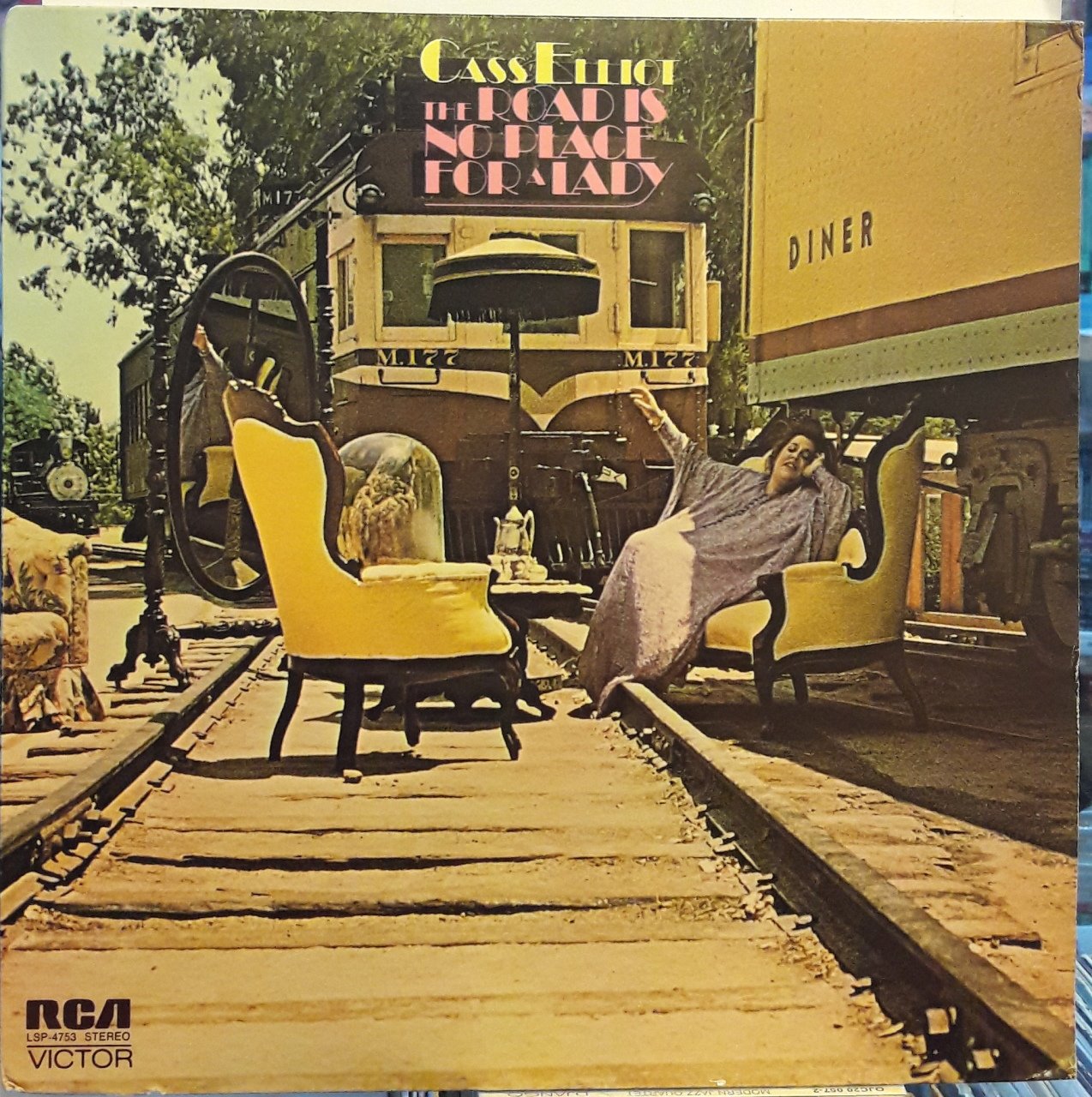 CASS ELLIOT - THE ROAD IS NO PLACE FOR LADY -  PLAK 2.EL