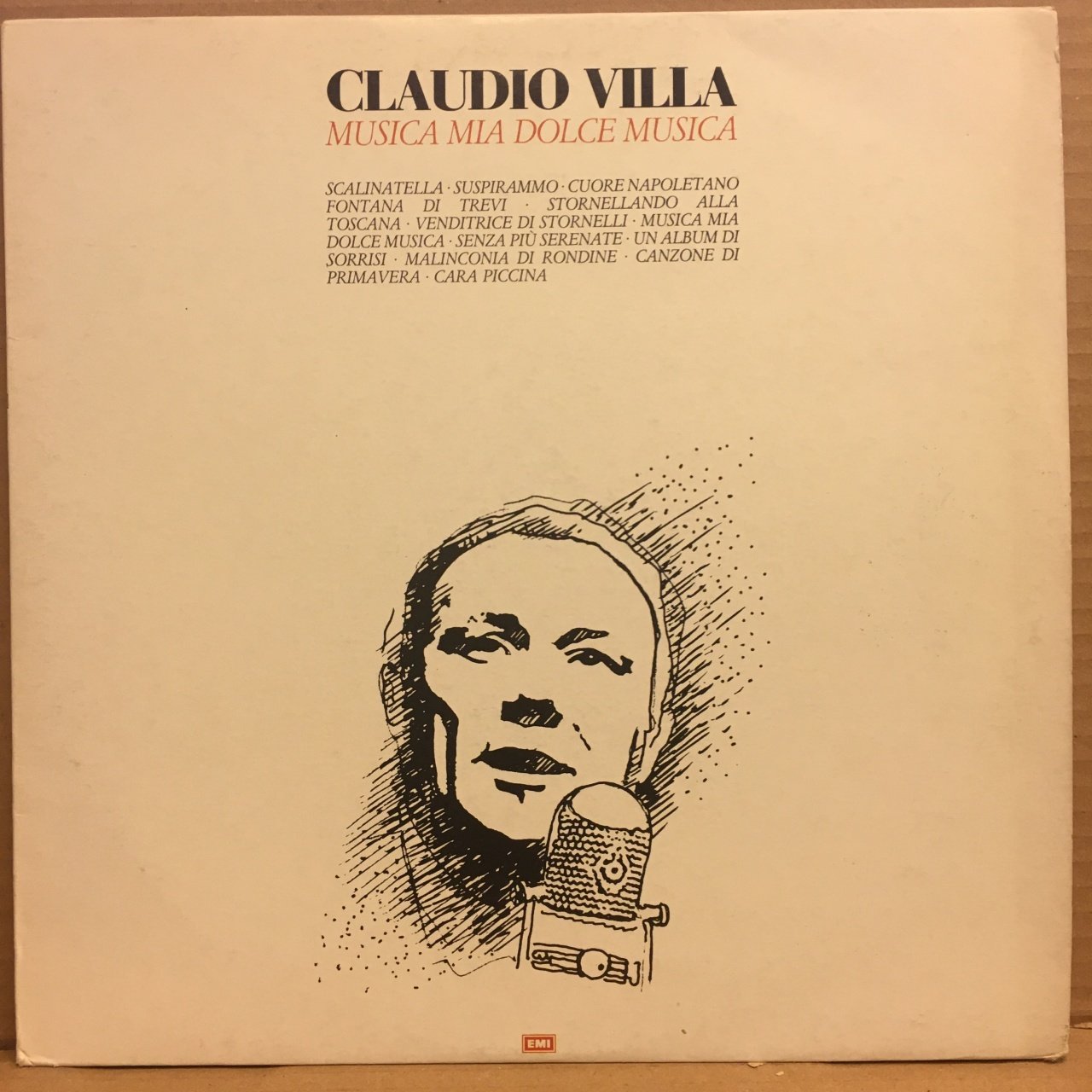 CLAUDIO VILLA - MUSICA MIA DOLCE MUSICA (1987) 2.EL PLAK