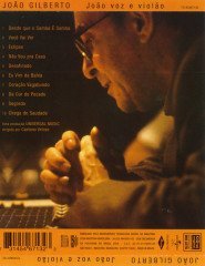 JOAO GILBERTO JOAO VOZ E VIOLA (2000) CD BOSSA NOVA SIFIR