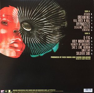 SYSTEM OF A DOWN - HYPNOTIZE (2005) - 2018 LP SIFIR PLAK