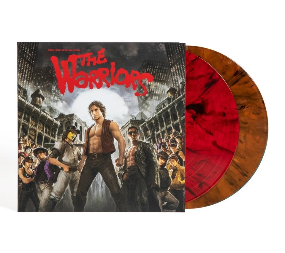 THE WARRIORS - MUSIC FROM THE MOTION PICTURE SOUNDTRACK - BARRY DE VORZON (1979) - 2xLP 2023 REISSUE RENKLİ SIFIR PLAK