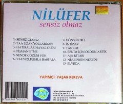 NİLÜFER - SENSİZ OLMAZ / YAŞAR KEKEVA CD 2.EL