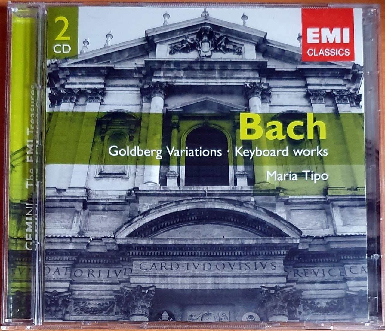 BACH: GOLDBERG VARIATIONS / KEYBOARD WORKS / MARIA TIPO (2007) - 2CD EMI CLASSICS 2.EL