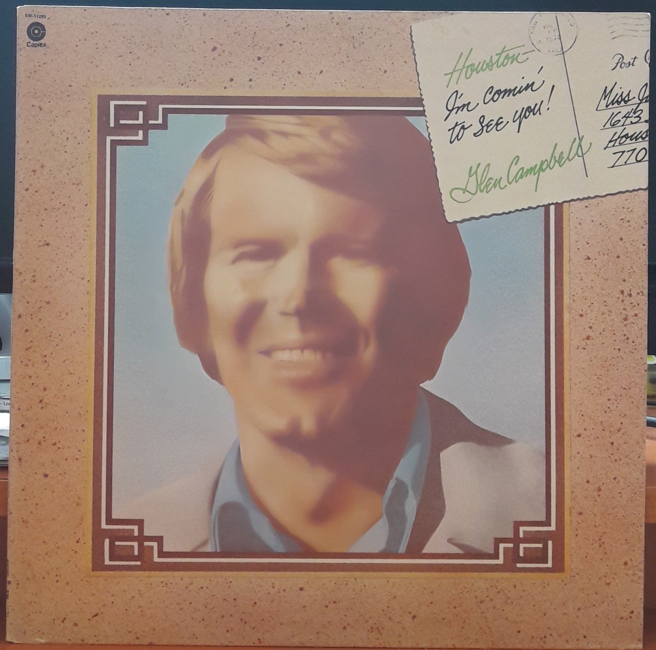 GLEN CAMPBELL - HOUSTON I'M COMIN' TO SEE YOU! (1974) - PLAK 2.EL