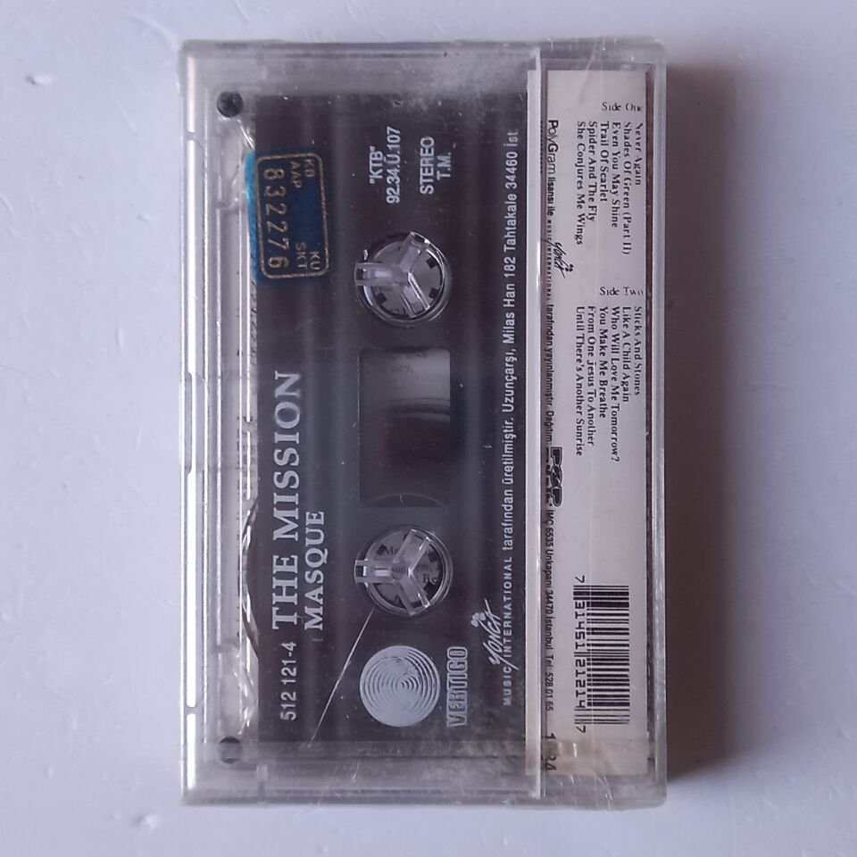 THE MISSION - MASQUE (1992) - KASET SIFIR