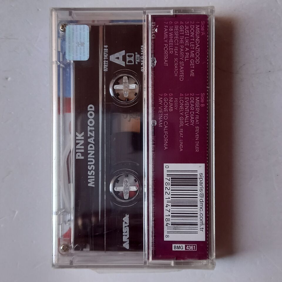 PINK – MISSUNDAZTOOD (2001) - KASET SIFIR