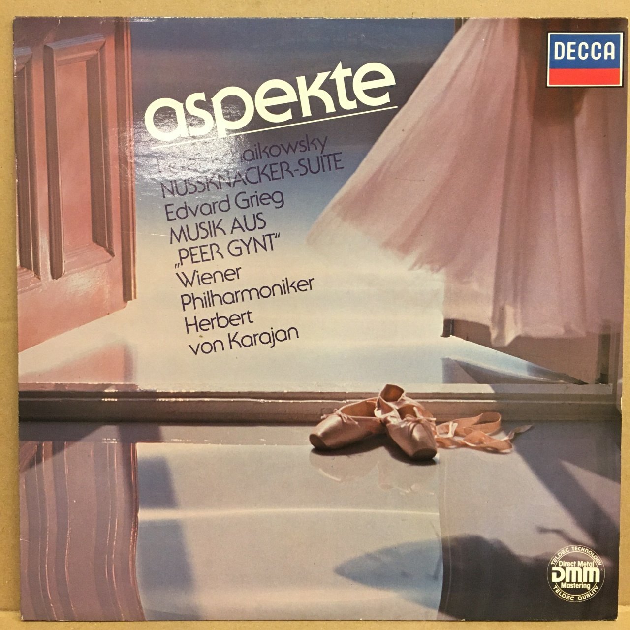TCHAIKOVSKY NUTTCRACKER SUITE / GRIEG PEER GYNT KARAJAN VIENNA PHIL. 1985 2.EL PLAK