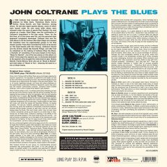 JOHN COLTRANE - PLAYS THE BLUES (1962) - LP 180GR 2020 EDITION SIFIR PLAK