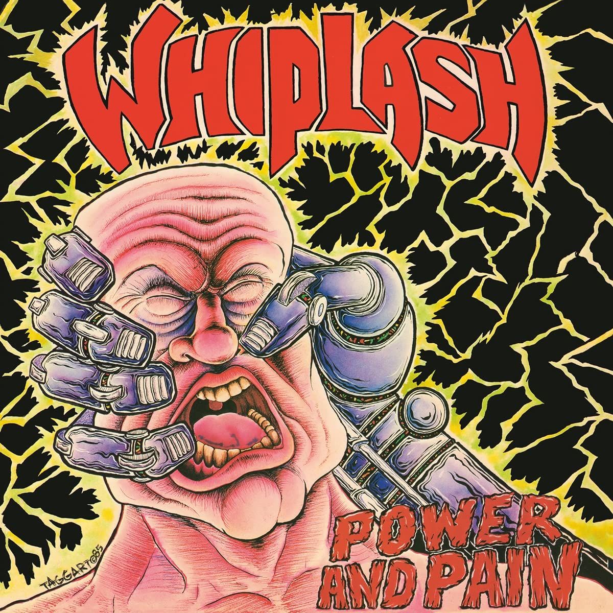 WHIPLASH - POWER AND PAIN (1986) - LP 180GR 2022 EDITION SIFIR PLAK