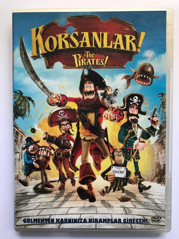 KORSANLAR! - THE PIRATES! - ANİMASYON DVD SIFIR