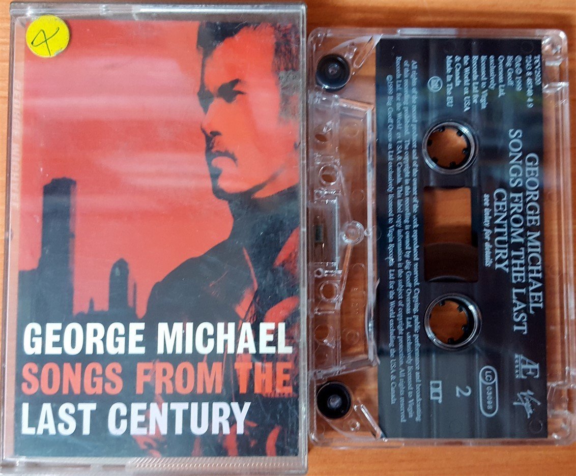 GEORGE MICHAEL - SONGS FROM THE LAST CENTURY CASSETTE MADE IN EU ''USED''