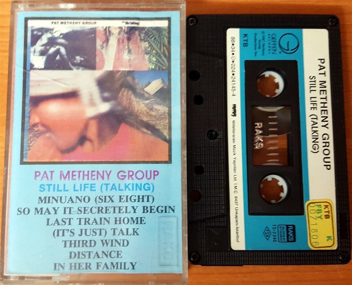 PAT METHENY GROUP - STILL LIFE (TALKING) (1988) MMY CASSETTE MADE IN TURKEY ''USED'' PAPER LABEL