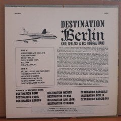 DESTINATION BERLIN - KARL GERLACH - LP 2.EL PLAK