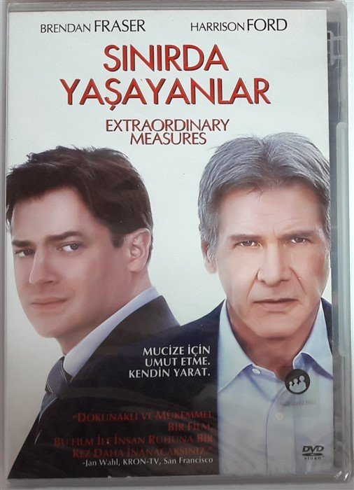 SINIRDA YAŞAYANLAR - EXTRAORDINARY - BRENDAN FRASER - HARRISON FORD - DVD SIFIR