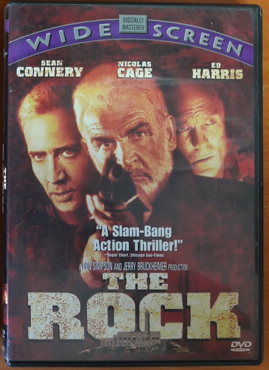 THE ROCK - SEAN CONNERY - NICOLAS CAGE - ED HARRIS - DVD 2.EL 1. BÖLGE TR ALTYAZI YOKTUR