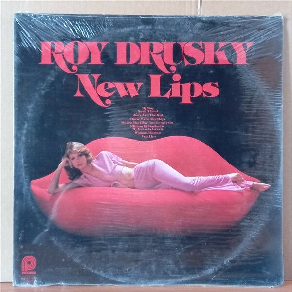 ROY DRUSKY – NEW LIPS - LP DÖNEM BASKISI SIFIR PLAK