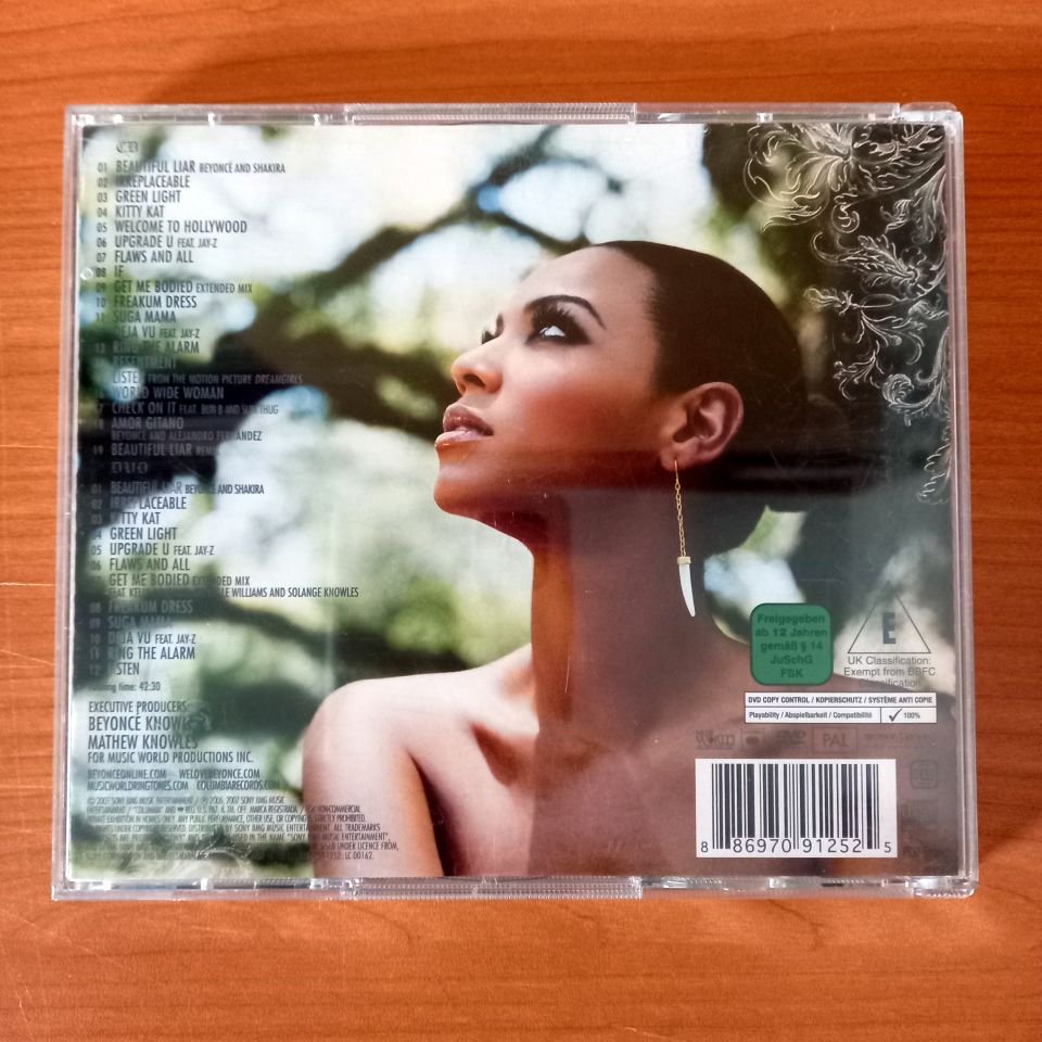 BEYONCE – B'DAY (2007) - CD+DVD DELUXE EDITION 2.EL