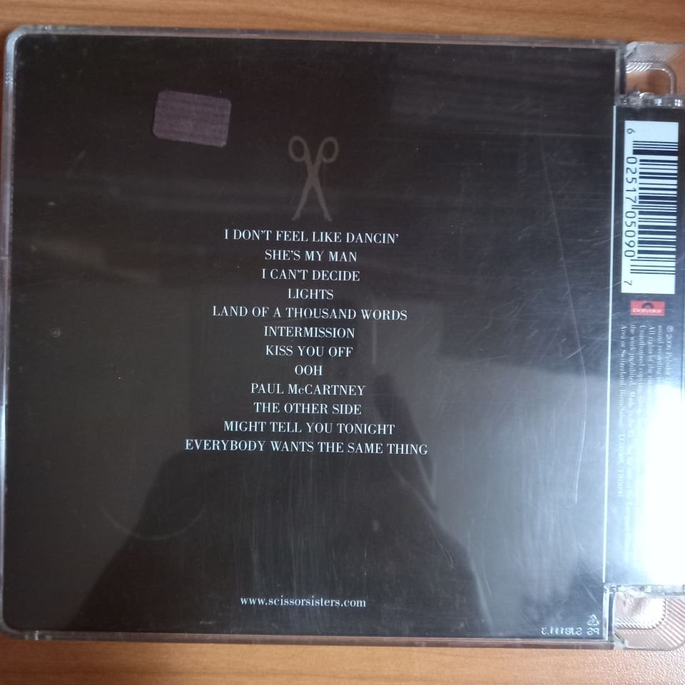 SCISSOR SISTERS – TA-DAH (2006) - CD 2.EL