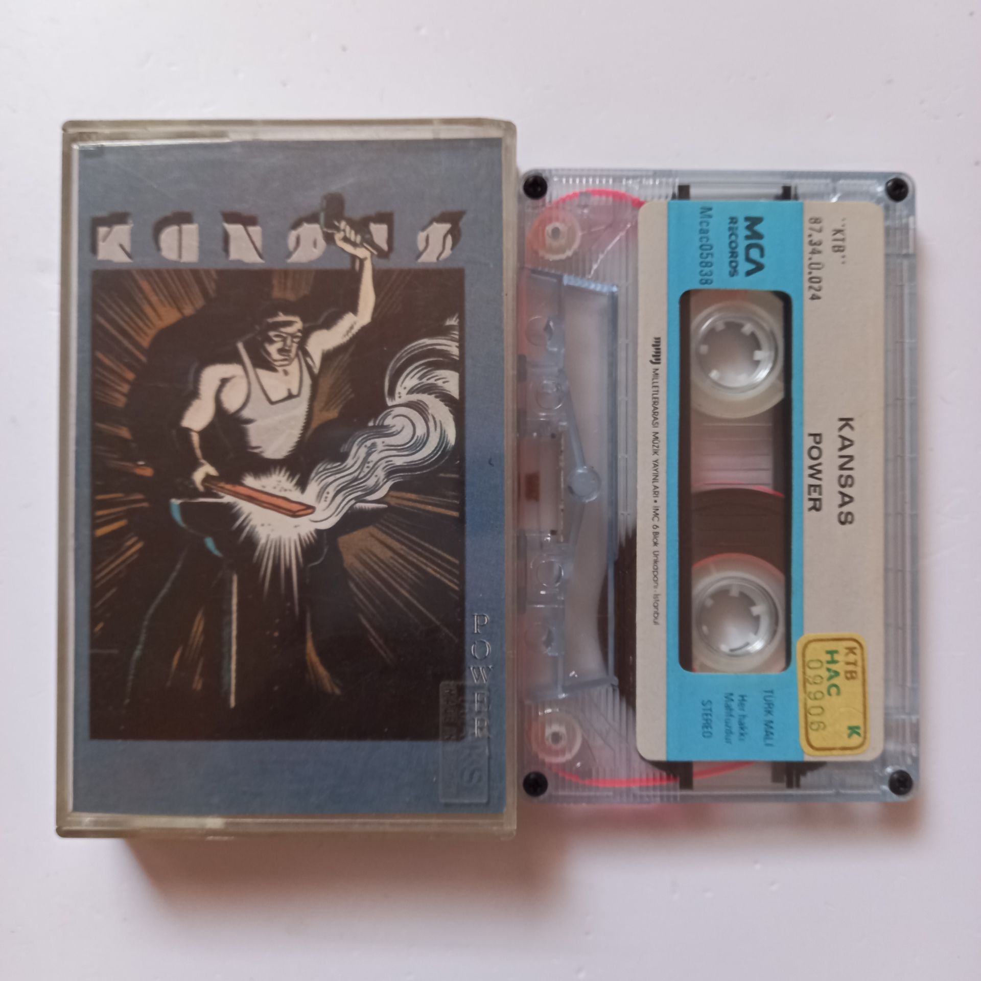 KANSAS - POWER (1987) - KASET 2.EL
