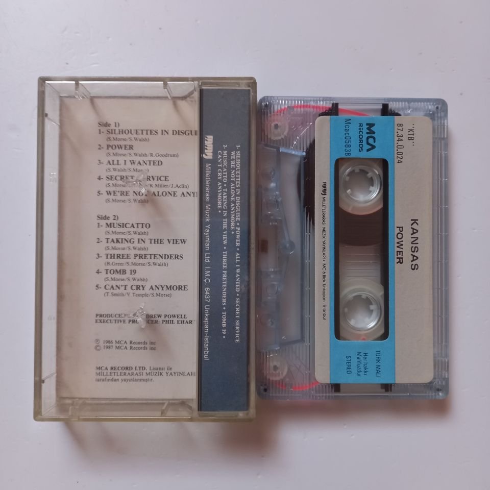 KANSAS - POWER (1987) - KASET 2.EL
