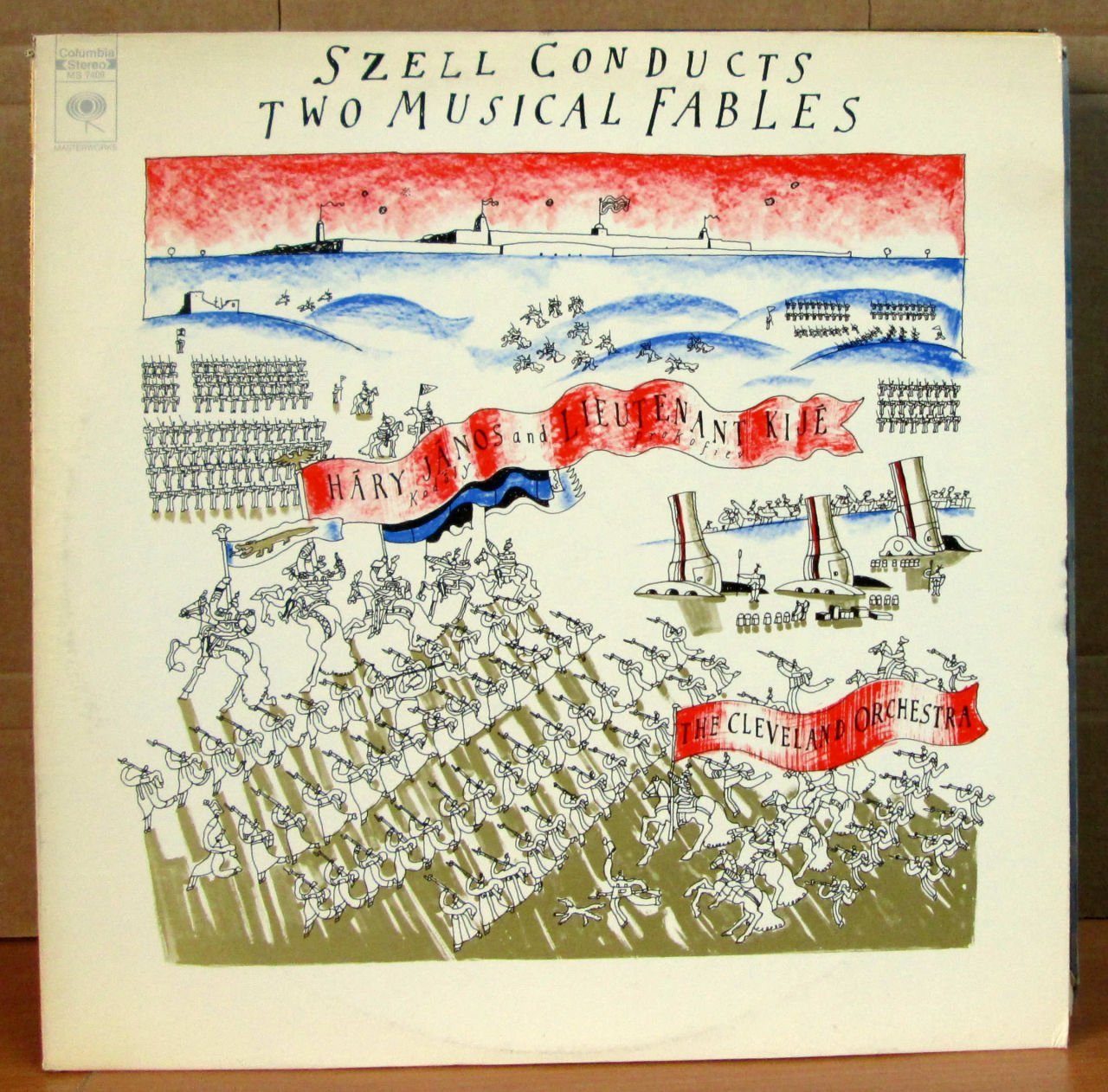 KODALY PROKOFIEV TWO MUSICAL FABLES LP 2.EL