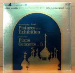 MUSSORGSKY RAVEL PROKOFIEV LORIN MAAZEL LP 2.EL