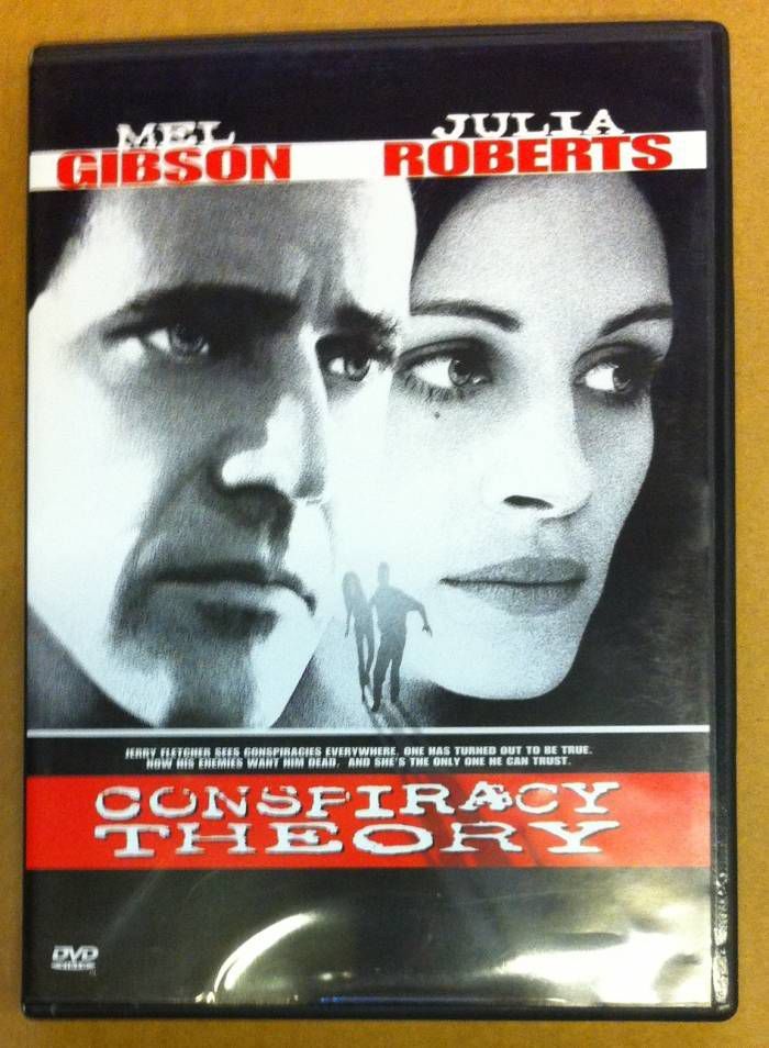 CONSPIRACY THEORY - KOMPLO TEORİSİ - MEL GIBSON - JULIA ROBERTS - DVD 2.EL
