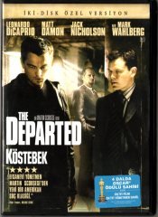 The DEPARTED - KÖSTEBEK - LEONARDO DiCAPRIO - MATT DAMON - JACK NICHOLSON - MARK WAHLBERG - MARTIN SCORSESE - 2DVD 2.EL