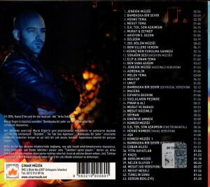 ARKA SOKAKLAR - ORİJİNAL DİZİ MÜZİKLERİ / SOUNDTRACK - MURAT EVGİN (2012) - CD İMZALI DIGIPAK 2.EL