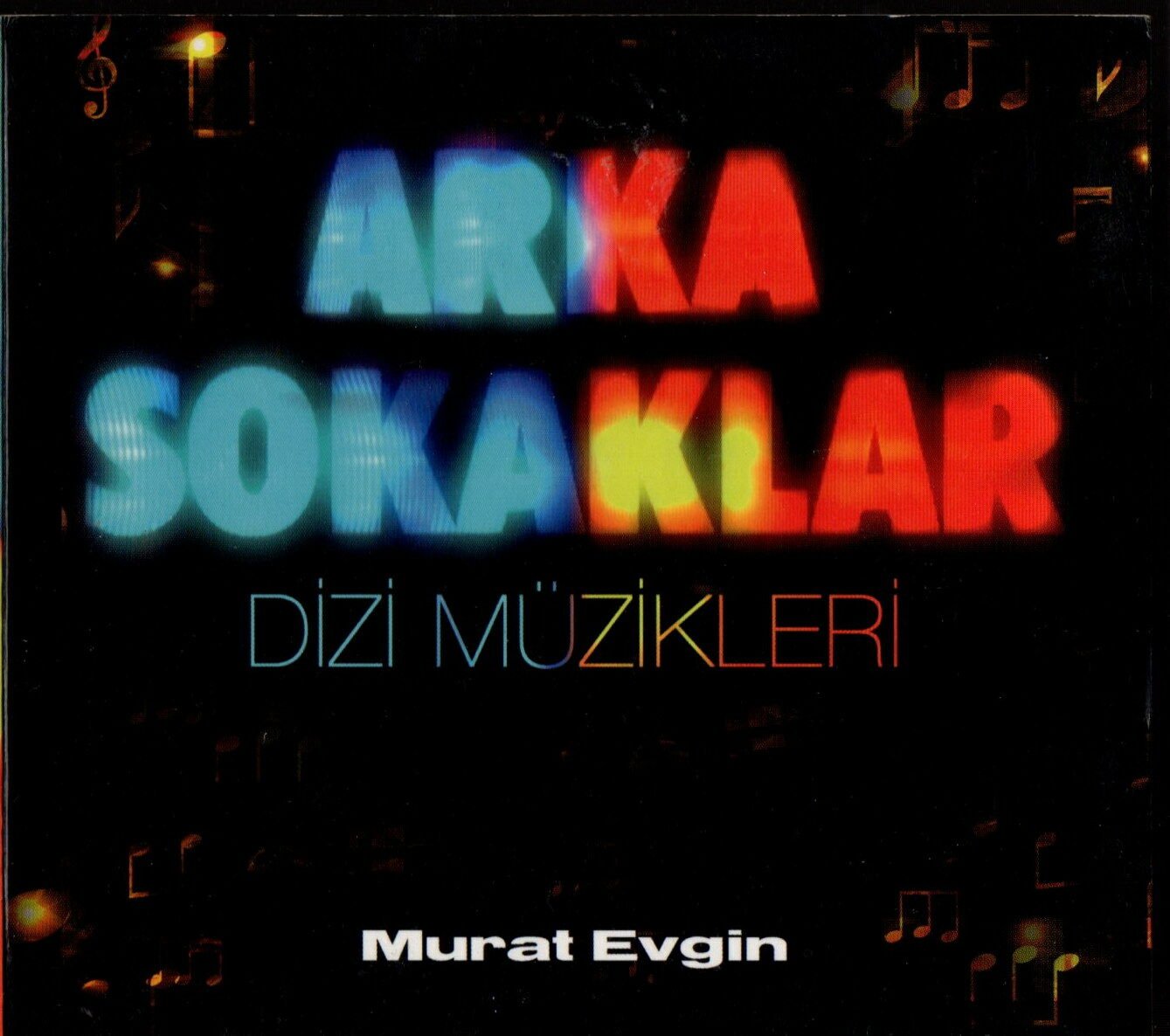 ARKA SOKAKLAR - ORİJİNAL DİZİ MÜZİKLERİ / SOUNDTRACK - MURAT EVGİN (2012) - CD İMZALI DIGIPAK 2.EL