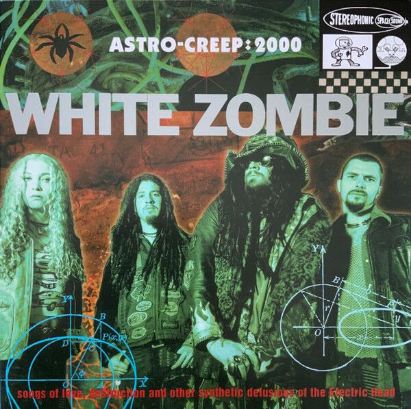 WHITE ZOMBIE – ASTRO-CREEP: 2000 (SONGS OF LOVE, DESTRUCTION AND OTHER SYNTHETIC DELUSIONS OF THE ELECTRIC HEAD) (1995) - LP 2012 REISSUE SIFIR PLAK