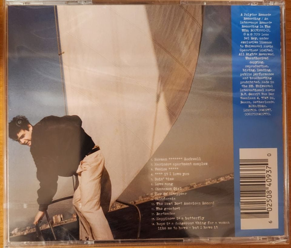 LANA DEL REY - NORMAN FUCKING ROCKWELL / NFR! (2019) - CD SIFIR