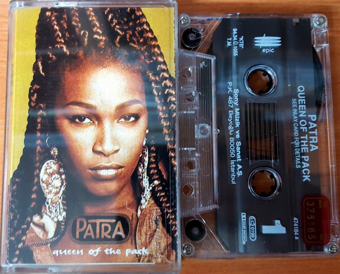 PATRA - QUEEN OF THE PACK (1994) SONY CASSETTE MADE IN TURKEY ''USED''