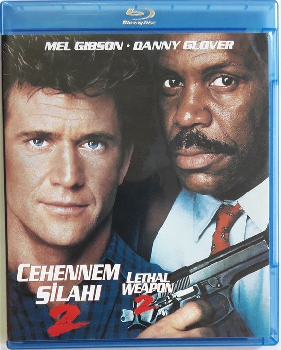 LETHAL WEAPON 2 - CEHENNEM SİLAHI 2 - MEL GIBSON - DANNY GLOVER - BLU-RAY 2.EL