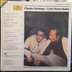 PLACIDO DOMINGO & CARLO MARIA GIULINI - GALA OPERA CONCERT (1981) - DÖNEM BASKISI PLAK SIFIR