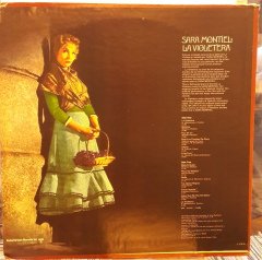 SARA MONTIEL - LA VIOLETERA (1972) -  PLAK 2.EL