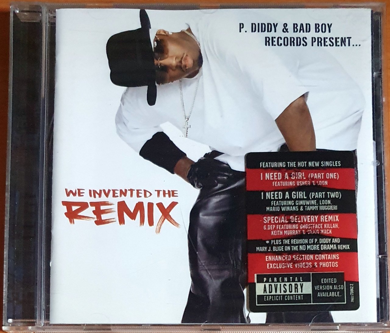 P. DIDDY & BAD BOY RECORDS PRESENT: WE INVENTED THE REMIX / ASHANTI, P. DIDDY, BUSTA RHYMES, GHOSTFACE KILLAH, MARY J. BLIGE (2002) - CD 2.EL