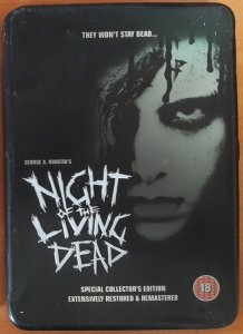 NIGHT Of The LIVING DEAD - GEORGE A. ROMERO - METAL KUTU DVD 2.EL TR ALTYAZI YOKTUR